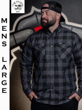 Dixxon Flannel - Shadow Flannel Shirt - Mens Large